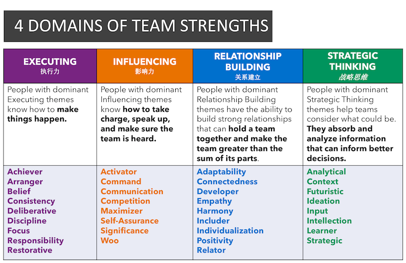 8 things to know about CliftonStrengths Leadership Domains — Victor Seet